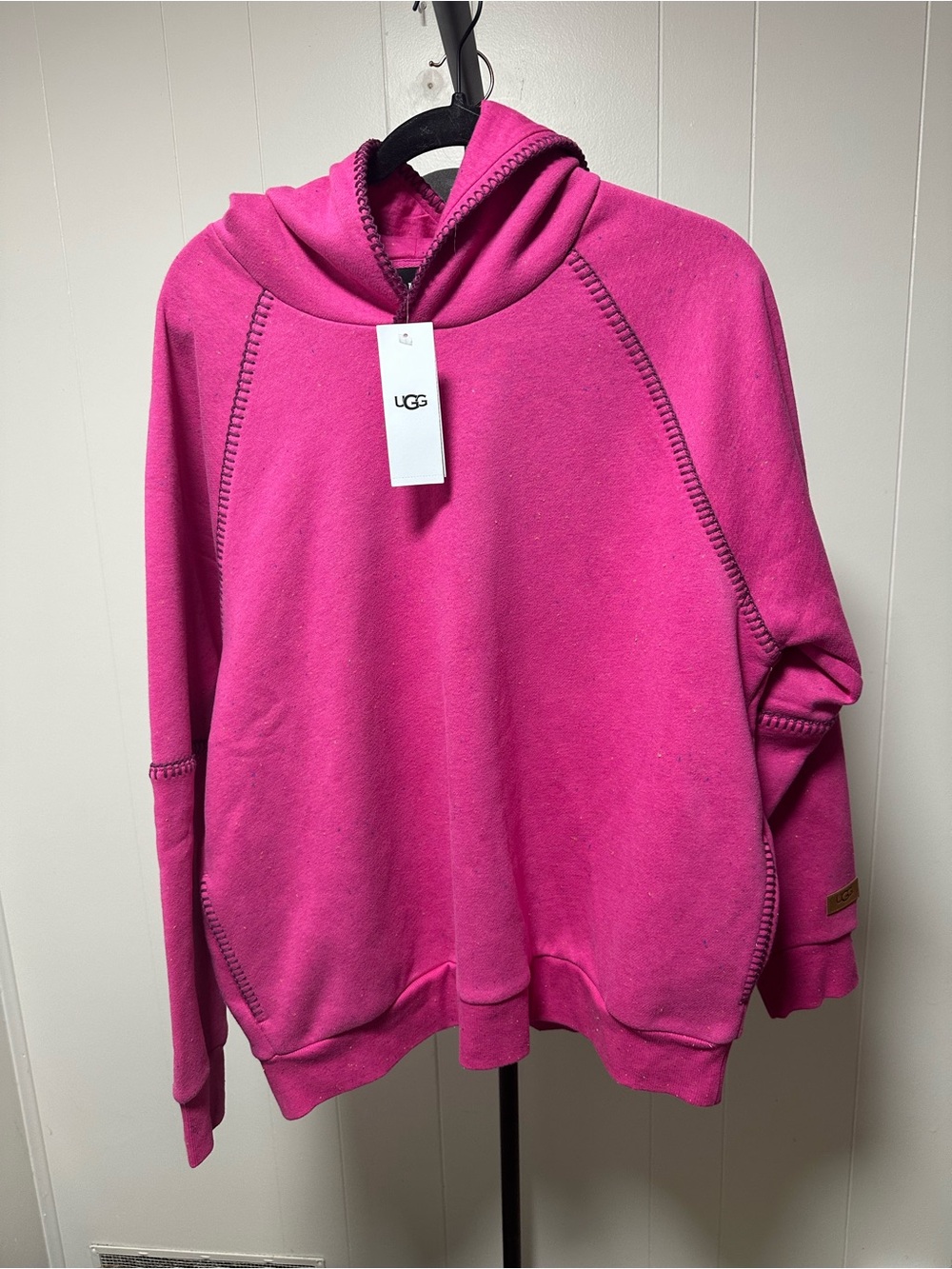 UGG Women's Bright Fuchsia Hooded Sweatshirt